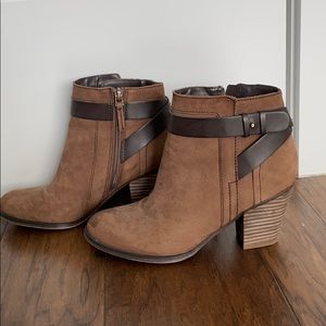 Franco Sarto heeled ankle booties